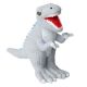 t-rex knitted soft toy